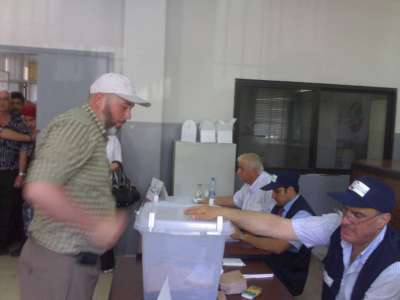 اقتراع الموظفون في سرايا حلبا