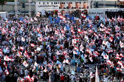 حشود طرابلسية خلال المهرجان
